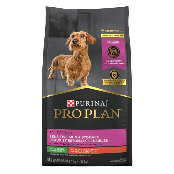 Nourriture Peaux et Estomacs Sensibles Saumon & Riz pour Chiens Adultes de Petites Races