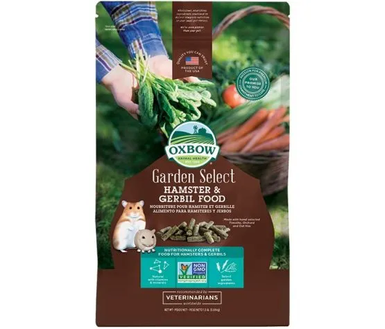 Oxbow - Garden Select - Nourriture pour Hamster et Gerbille - Petits Animaux