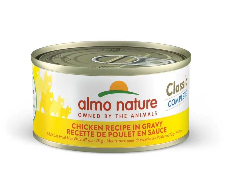 Almo Nature - Conserve Chat - Classic Complete - Poulet en sauce - 70gr