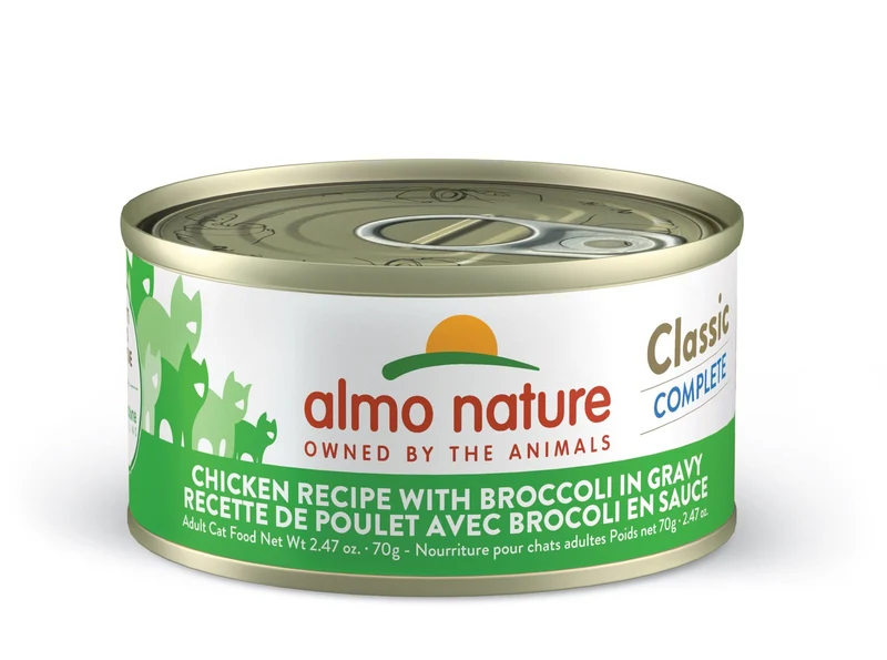 Almo Nature - Classic Complete - Poulet avec brocoli en sauce - 70gr - Chat