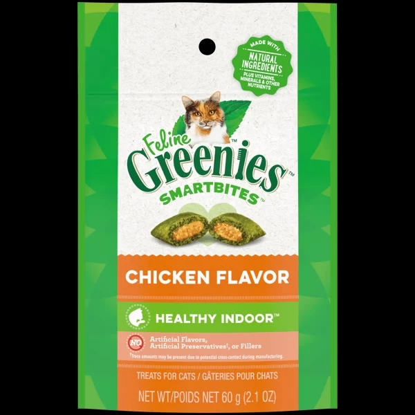 Greenies - Smartbites - Boule de Poil - Chat - Poulet