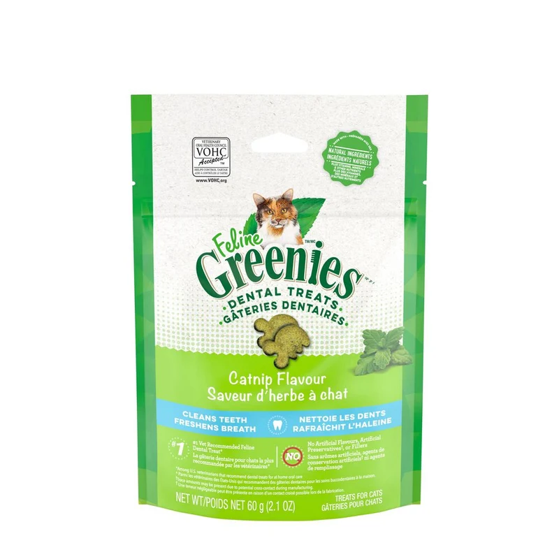 Greenies - Gâterie Dentaire - Chat - Herbe à chat