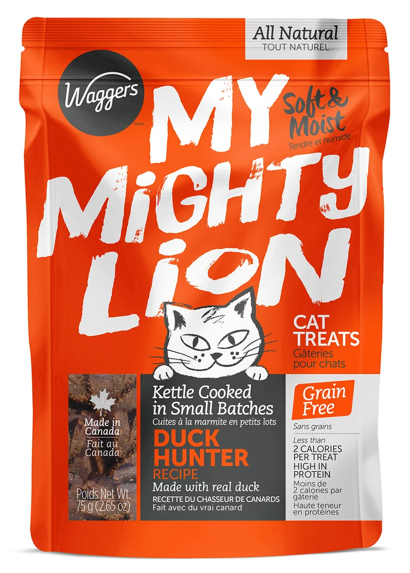 Jay's - Gâterie - My Mighty Lion - Canard - 75g - Chat