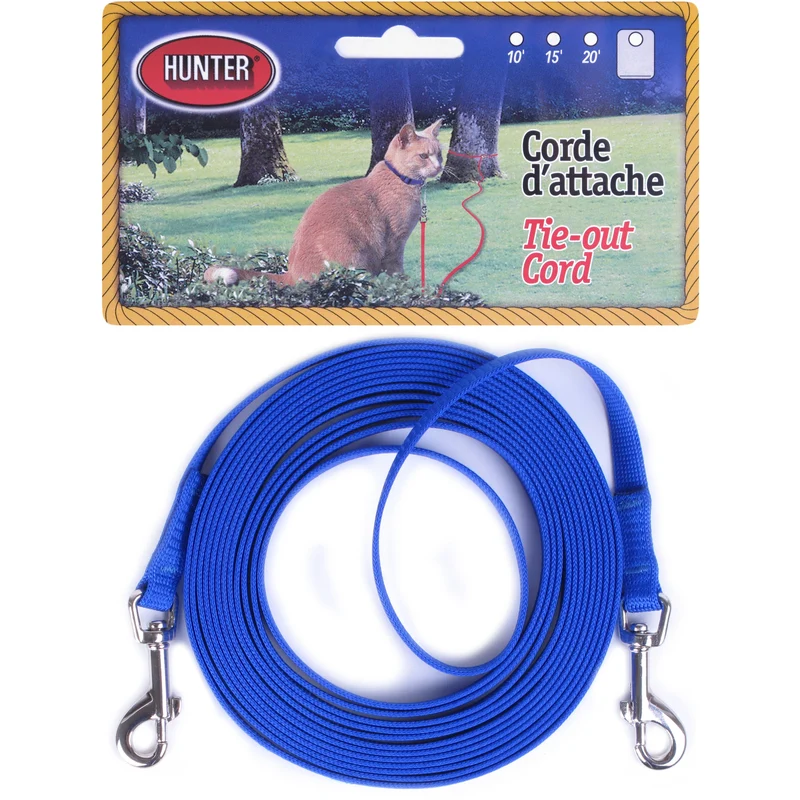 Corde d'Attache pour Chats à l'Extérieur - Hunter