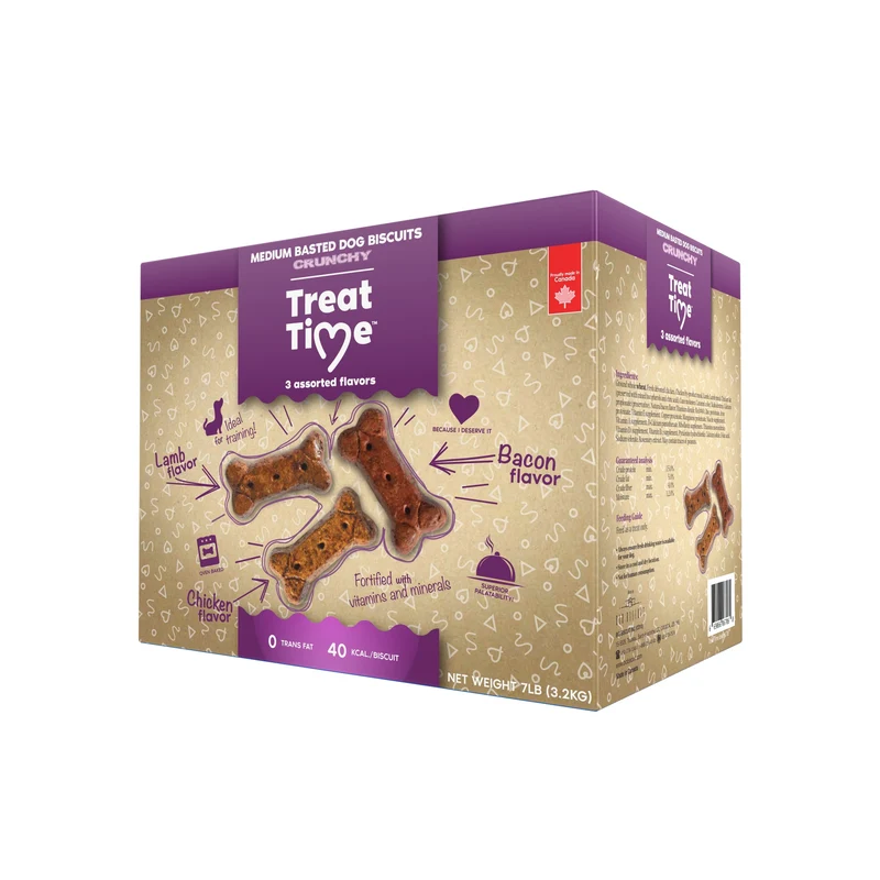 Boîte de Biscuits Enrobés à 3 Saveurs