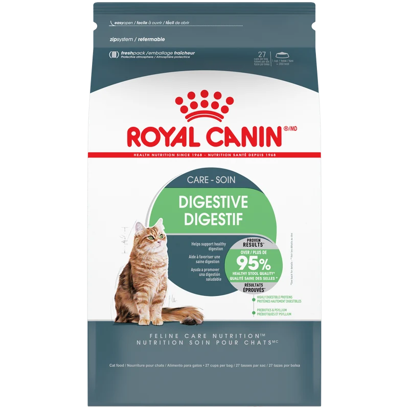 Nourriture pour Chats Adultes Soin Digestif
