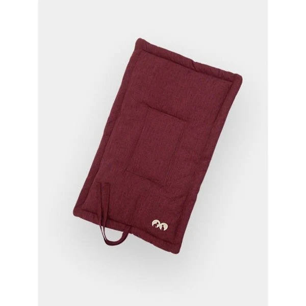 Plaid tout doux - Bordeaux
