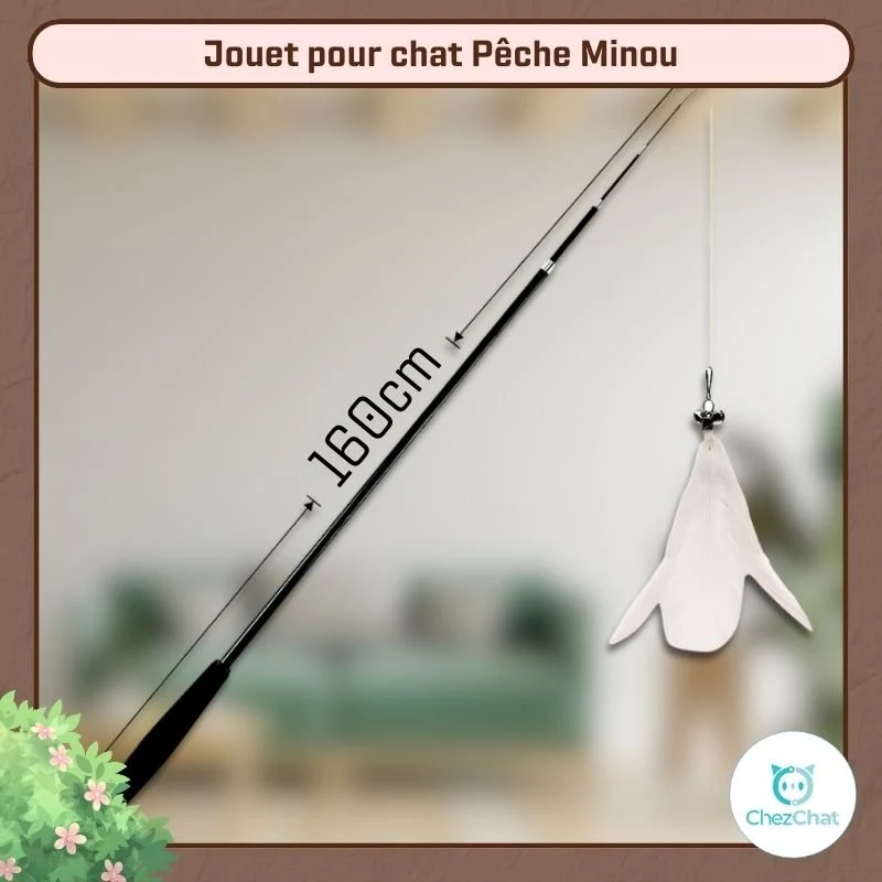 Jouet pour chat Pêche Minou