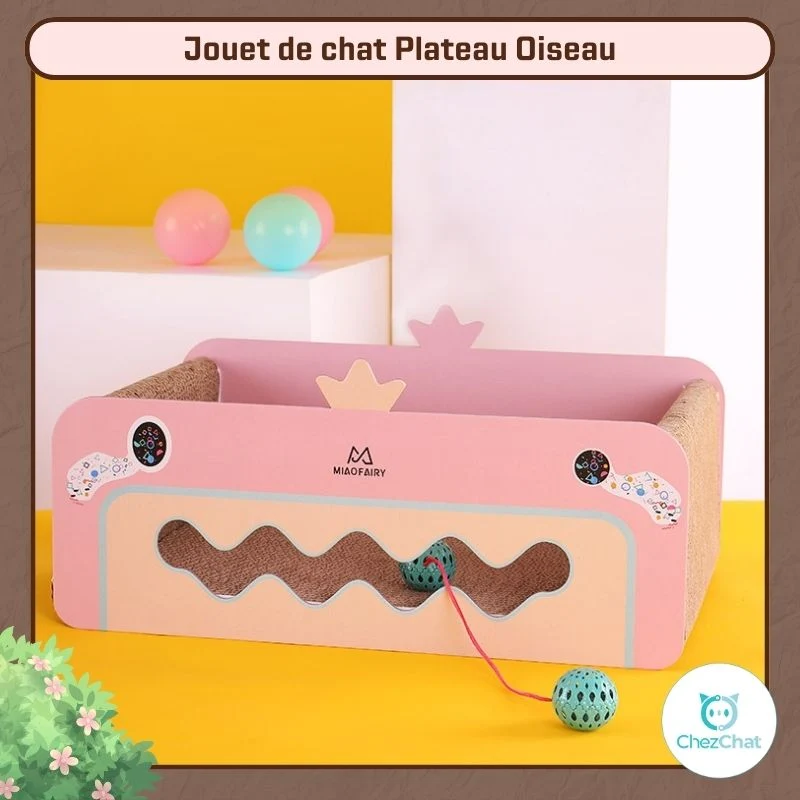Jouet de chat Plateau Oiseau