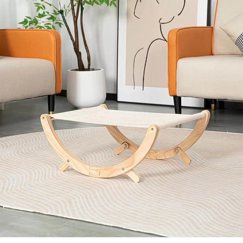 Hamac pour chat en bois