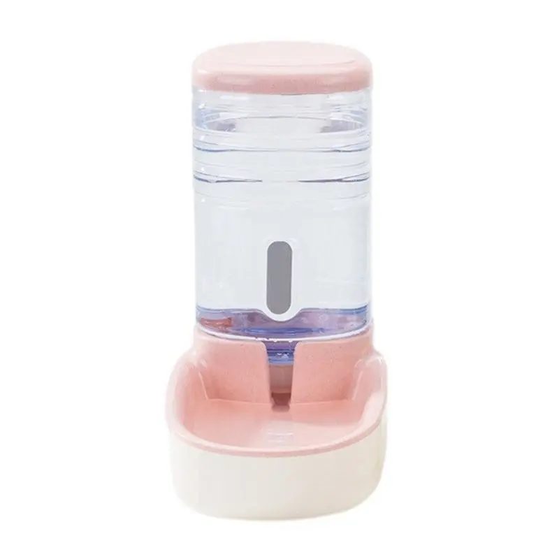 Distributeur à eau pour Chat Transparent Rose