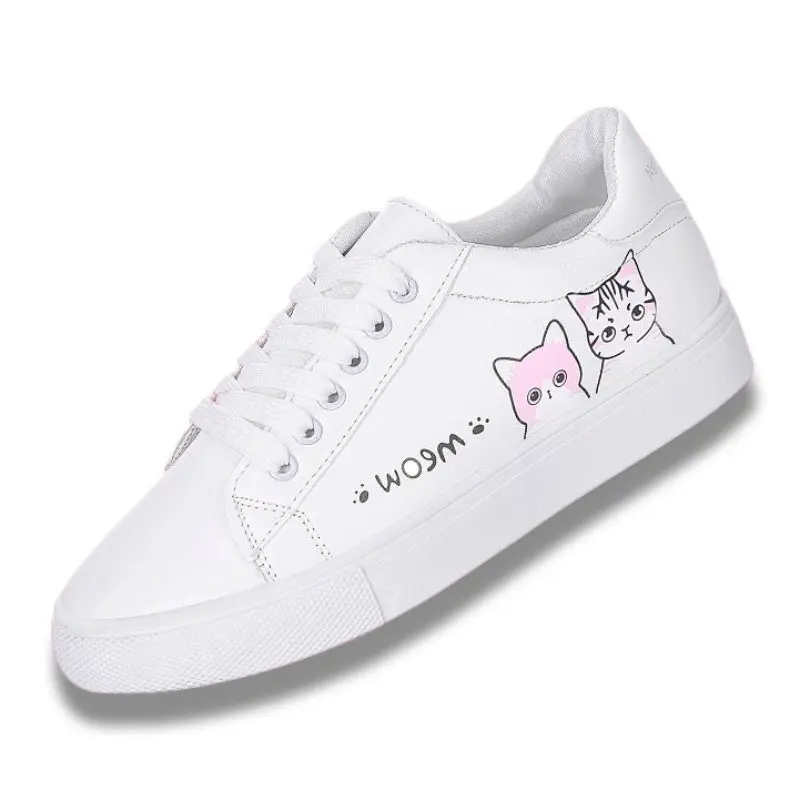 Chaussure Femme à Motif Chat MEOW