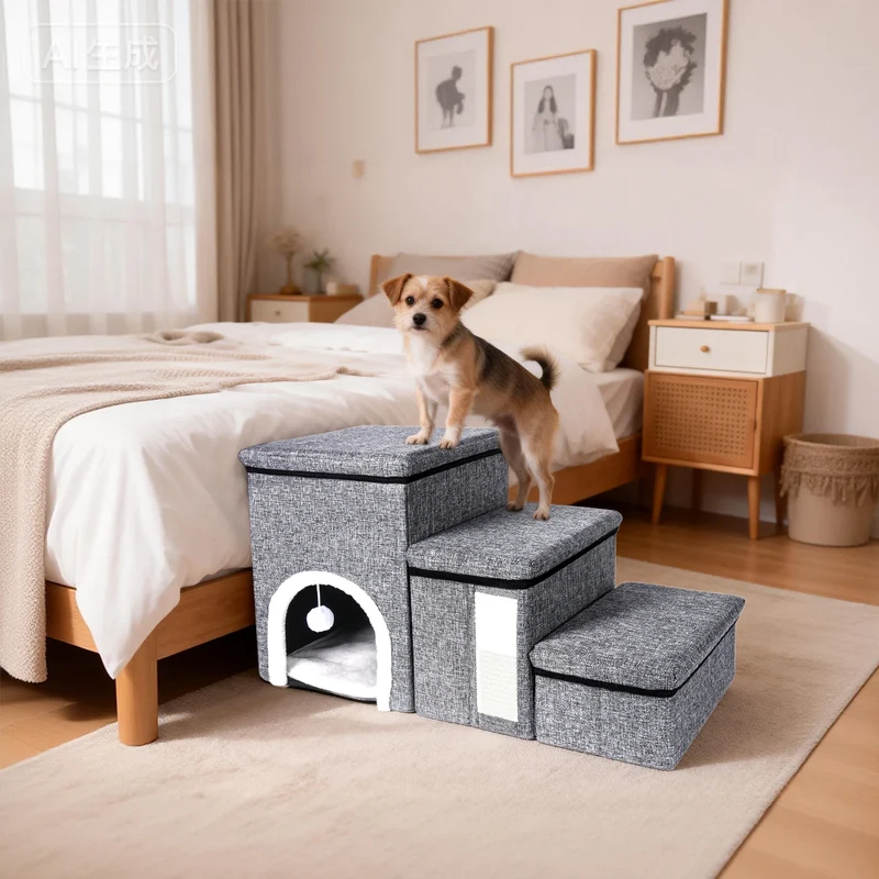 Escalier pliable pour chien — 3 marches