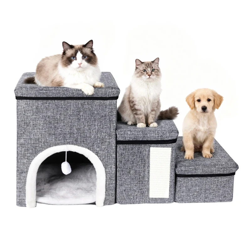 Escalier pliable pour chien — 3 marches