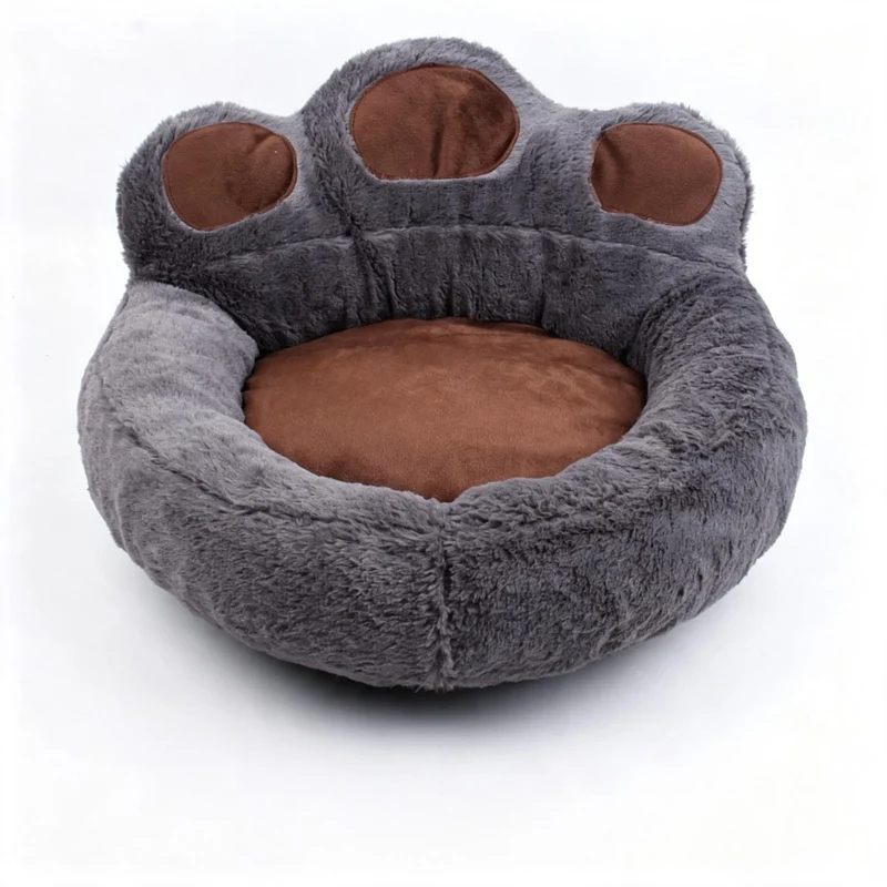 Panier donut en peluche 55 cm