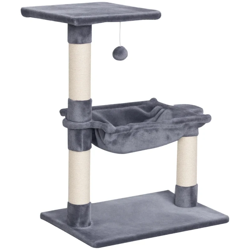 Arbre à chat avec hamac — 70 cm