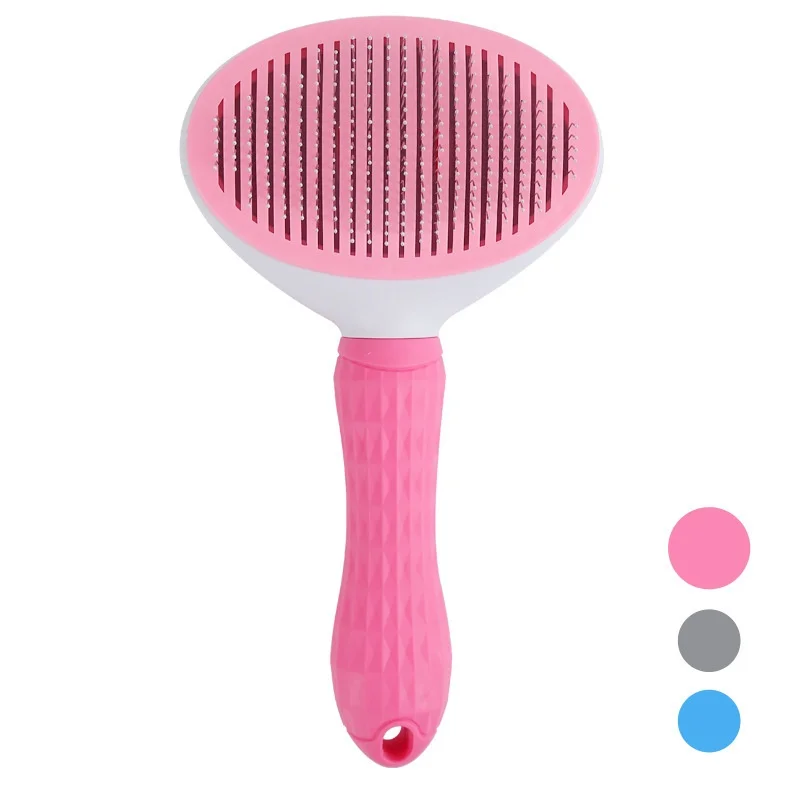 Brosse auto-nettoyante pour chien et chat