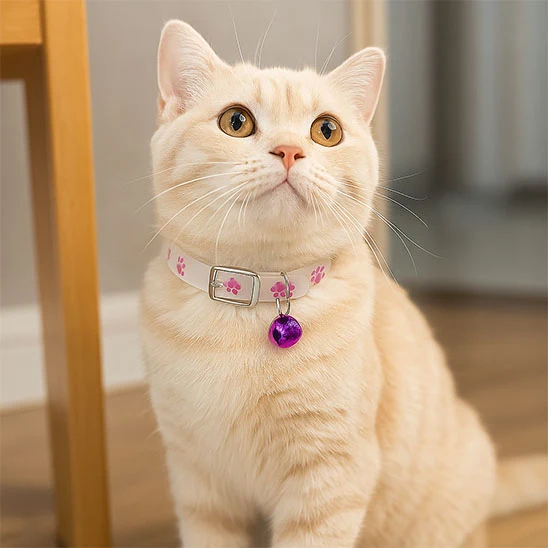 Collier chat - Lumineux