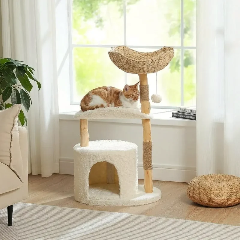 Arbre à chat scandinave – Minimaliste, épuré, sans fioritures
