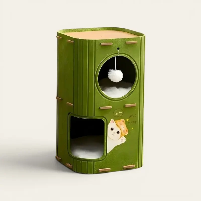 Arbre à chat ultra design extérieur – Le design de salon, dehors aussi