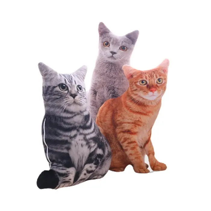 Coussin Chat Réaliste