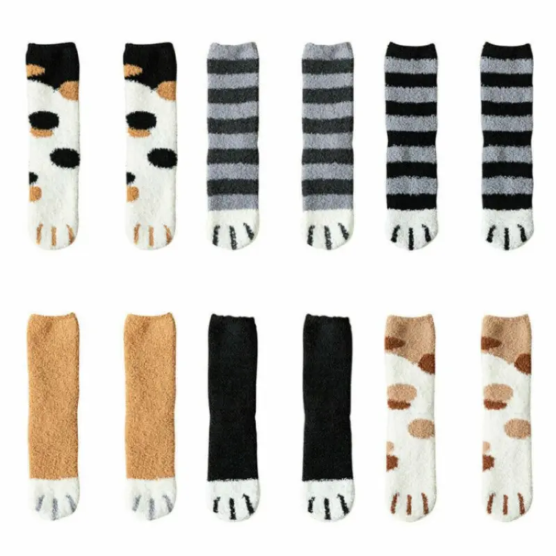 Chaussettes Chat pour Femme lot de 6 paires
