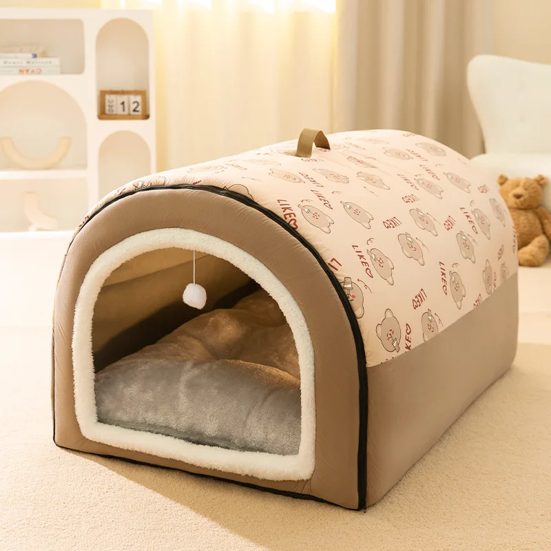 Niche imprimée d'intérieur pour chien