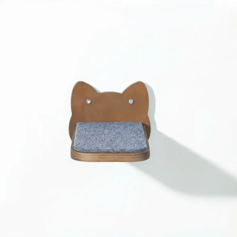 Étagère murale en bois pour chat