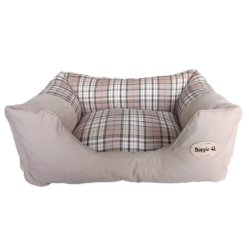 DOGGIE-Q Lit "Plaid Prestige" Kaki