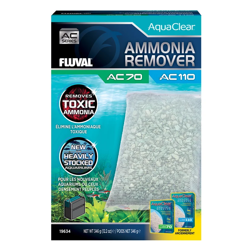 Ammonia Remover for AquaClear AC70/AC110, 12.2 oz / 346 g