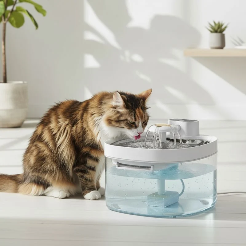 Fontaine à eau chat sans fil - HydraLibre™