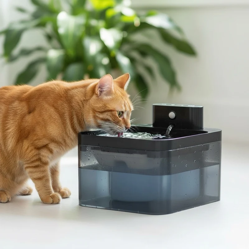 Fontaine à eau chat sans fil – Ochat™
