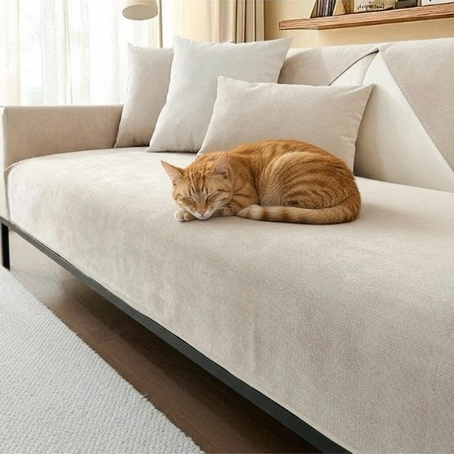 Protection canapé chat - Plaid Anti Griffe - PawsGuard