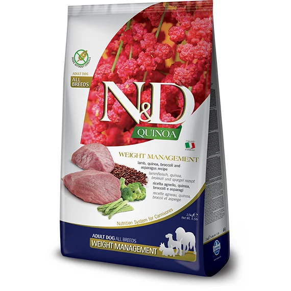 Farmina N&D Quinoa - Weight Management Lamb - Dog Food