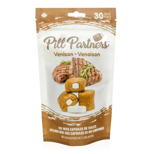 Cache Pilules à la Venaison - Pill Partners This & That