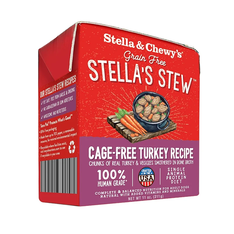 Stella & Chewy's - Stella's Stew - Cage-Free Turkey Grain-Free Dog Food (11oz)