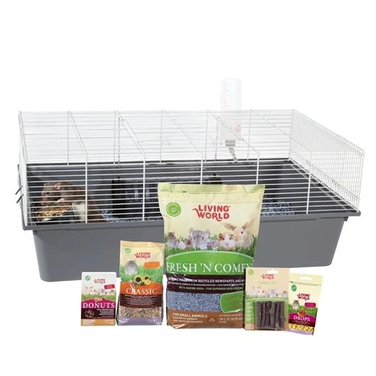 Living World Rat Starter Kit - 78 cm L x 48 cm W x 31 cm H