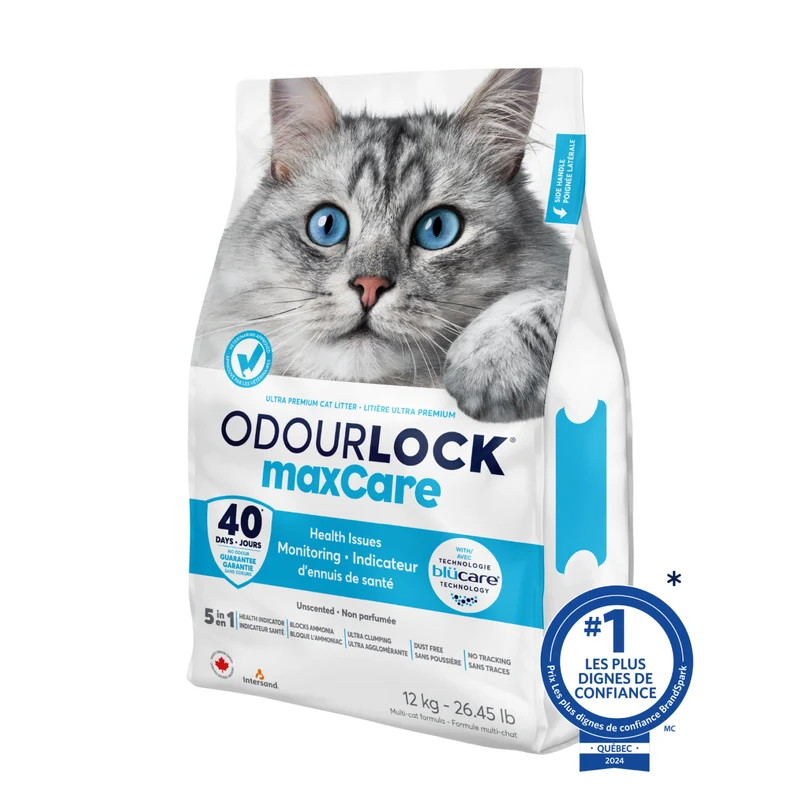 MaxCare OdourLock - Litière Indicateur d'Ennuis de Santé