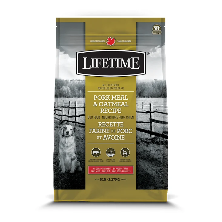 Nourriture pour Chiens Toutes Races au Porc & Avoine