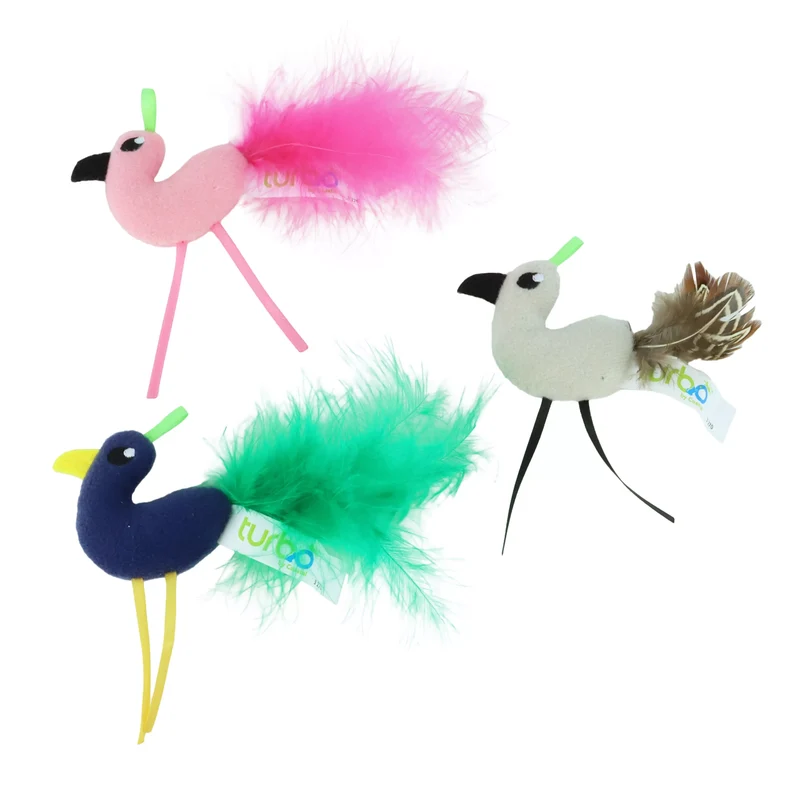 Oiseau avec Plumes Turbo