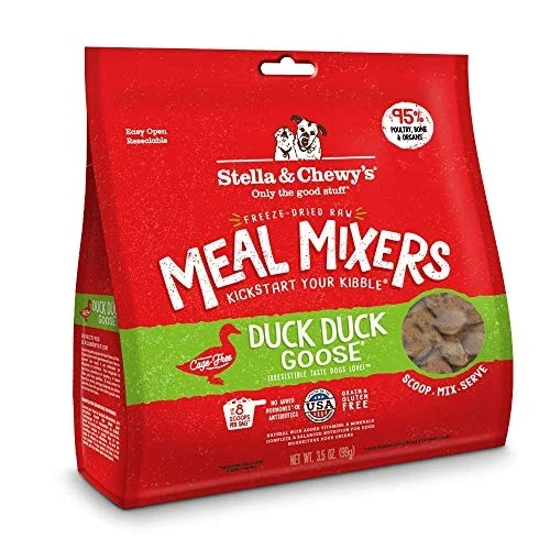Stella & Chewy's - Duck Duck Goose Meal Mixers - Freeze-Dried Dog Food