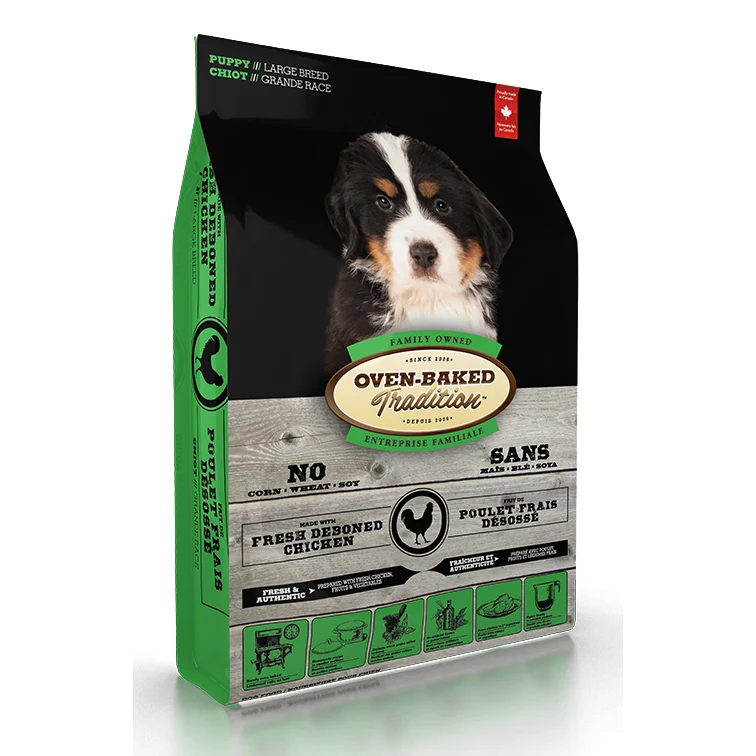 Oven Baked Tradition Puppy Chicken Dog Food (Large Breed, 25lbs)