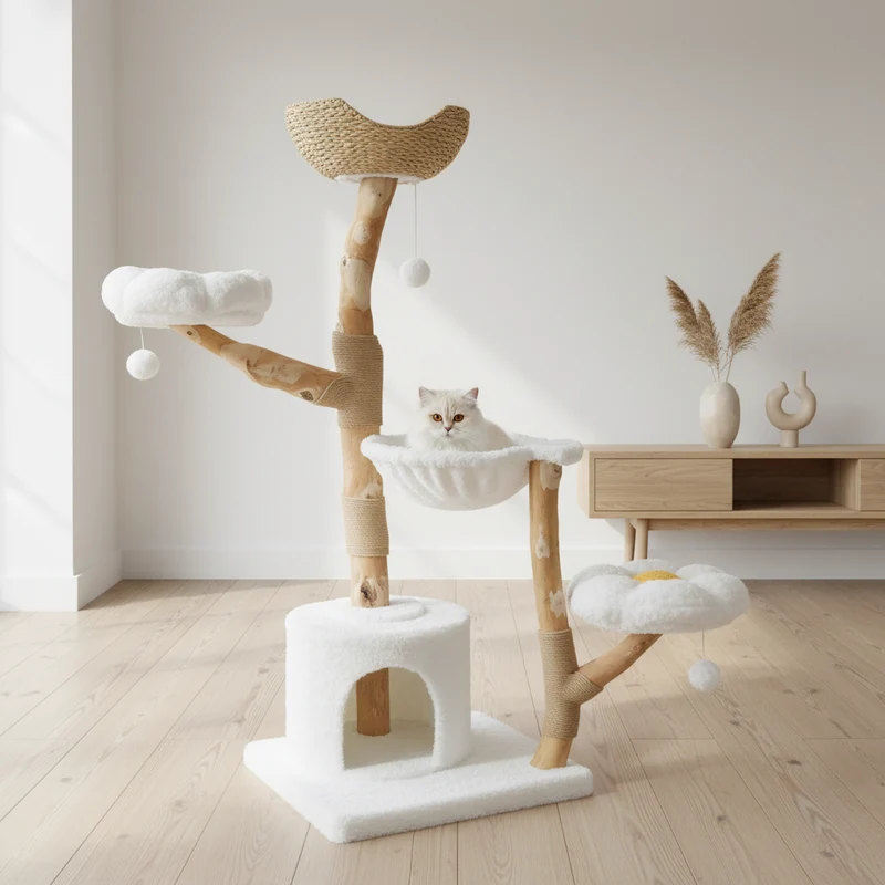 Arbre à Chat Design -CLASSY WOOD
