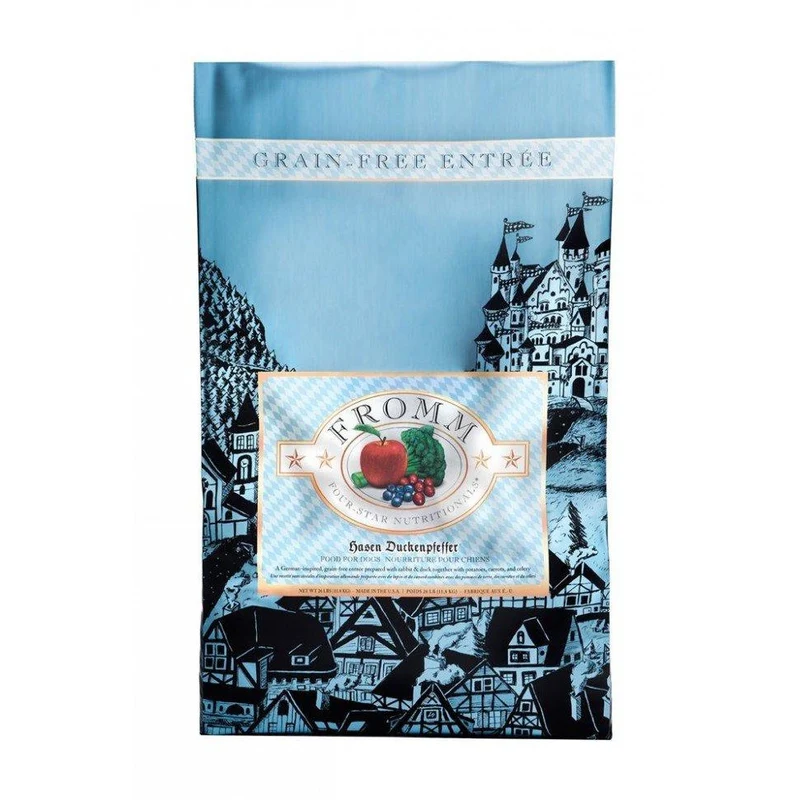 Fromm Four-Star Grain-Free Hasen Duckenpfeffer Dog Food