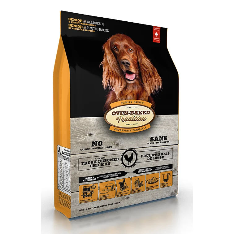 Oven Baked Tradition Senior/Weight Control Chicken Dog Food