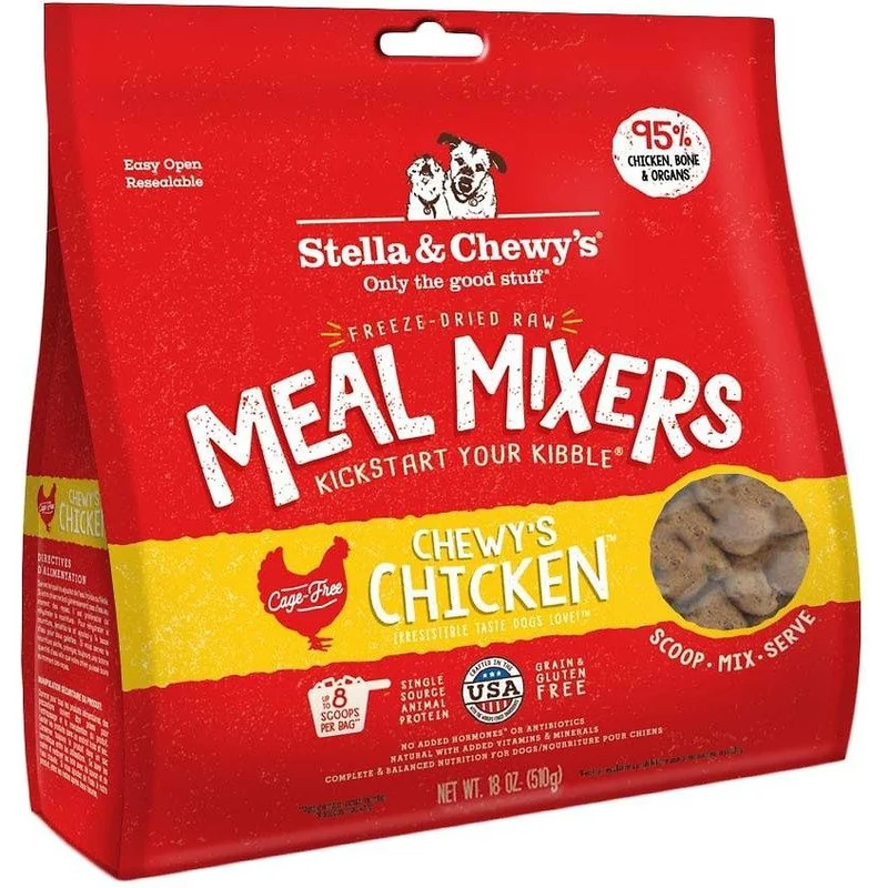 Stella & Chewy's - Chewy's Chicken Meal Mixers - Freeze-Dried Dog Food