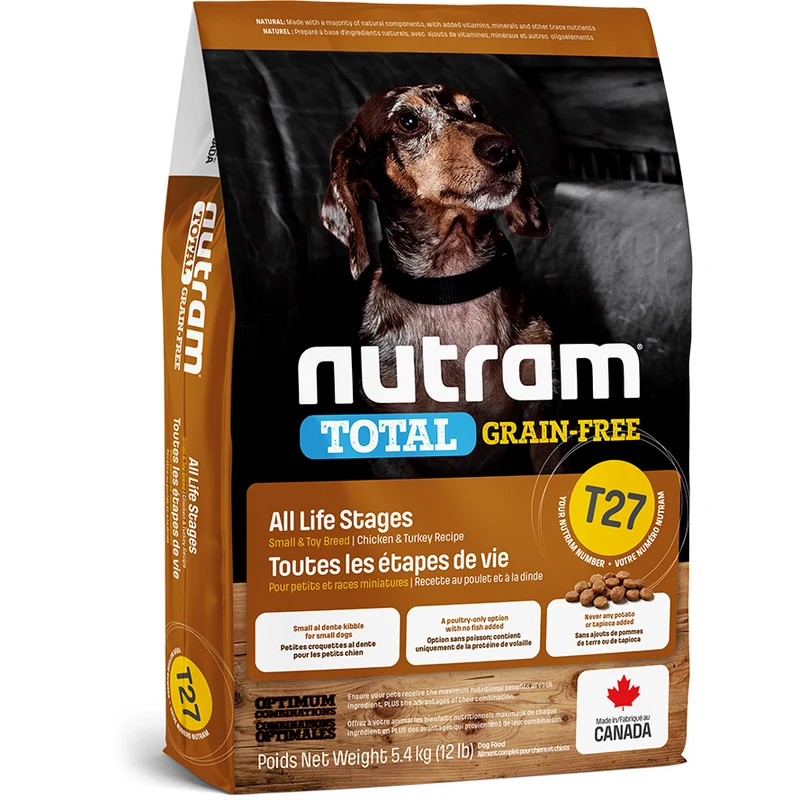 Nutram T27 Total Grain-Free Chicken & Turkey - Dog Food
