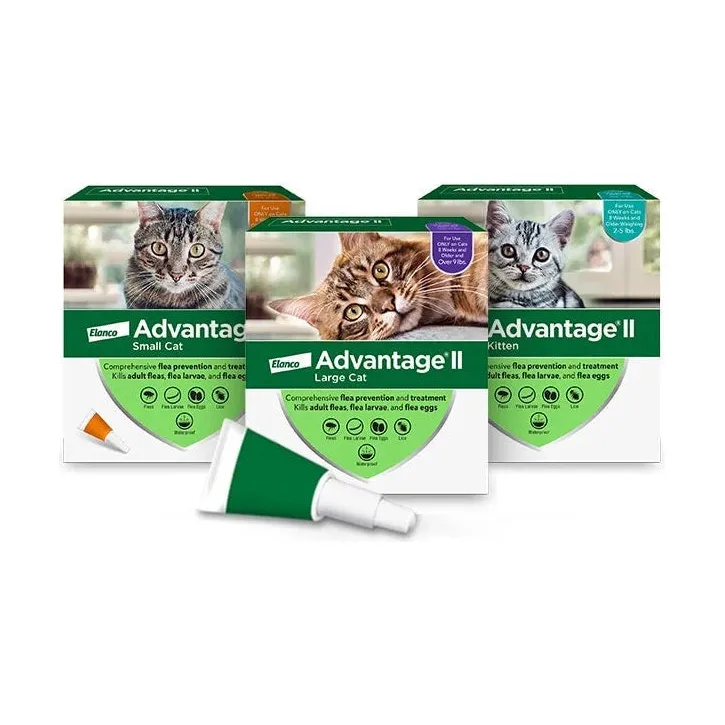Advantage II Protection Topique contre les Puces pour Chats