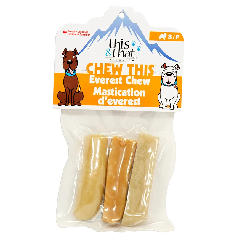 This & That - Chew This - Everest Chews - Small, 3-pack
