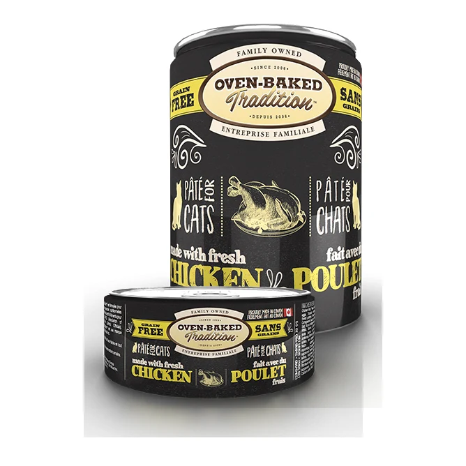 Oven Baked Tradition - Chicken Pâté - Canned food for Cats (5.5oz)